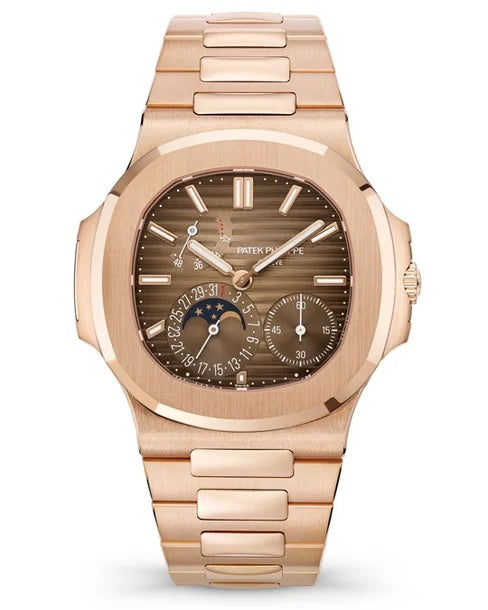 Patek Philippe Nautilus 5712/1R-001 – Sunburst Brown Moon Phases