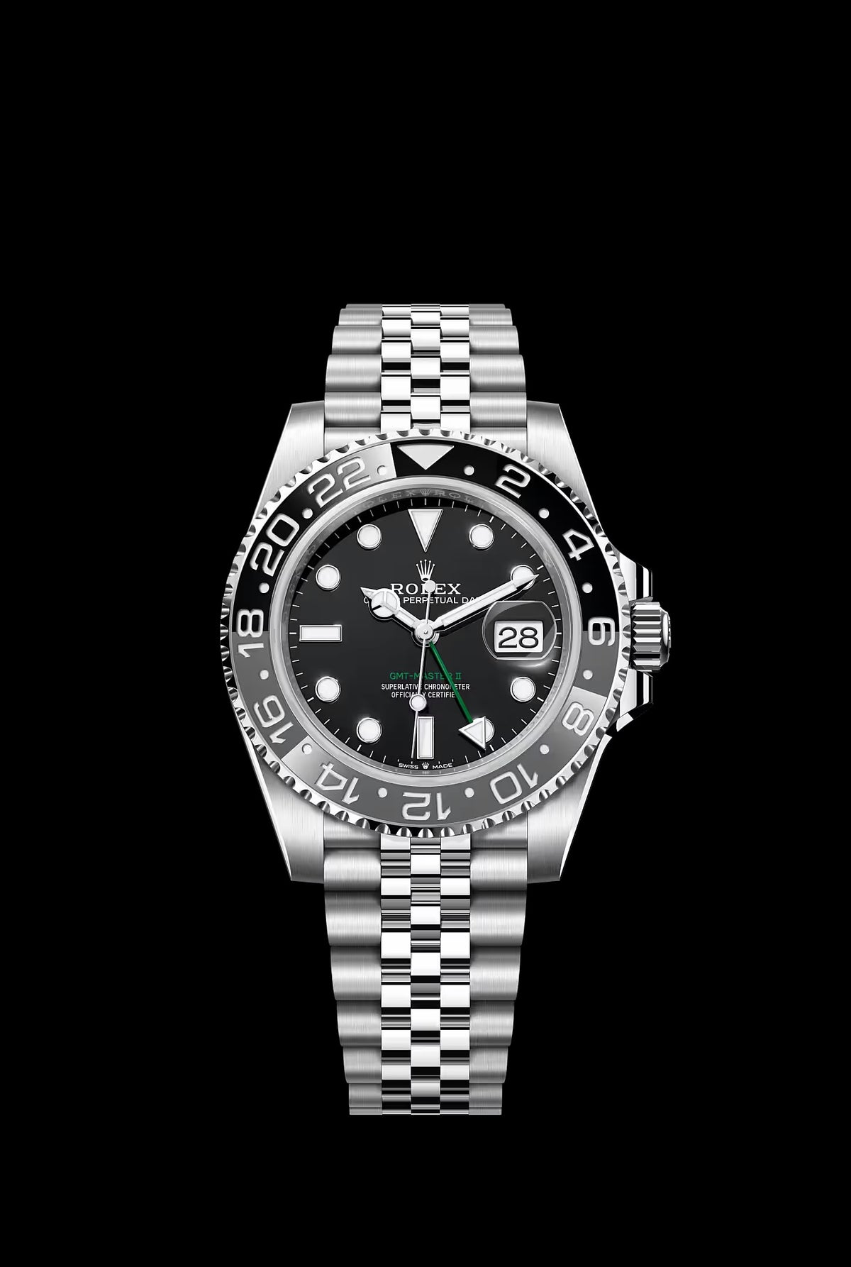 Rolex GMT-Master II 126710GRNR – Black Dial